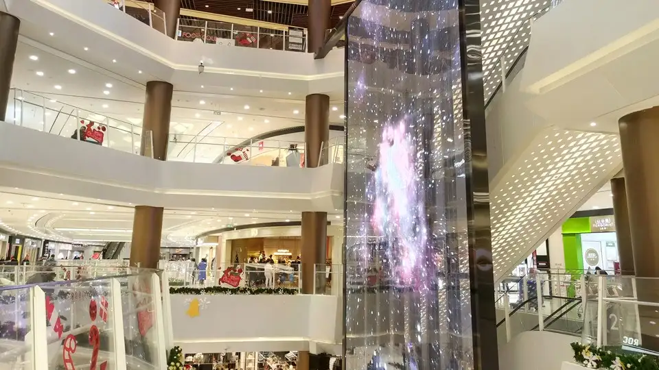 Shopping Mall Atrium Holographic  LED Display